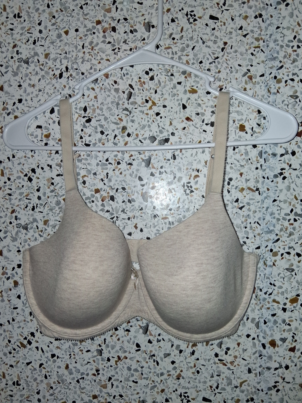 Ambrielle Beige Underwire Molded Cup Bra